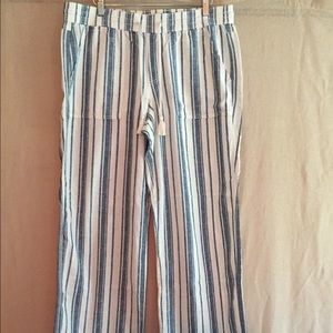 Sonoma Striped Linen Pants